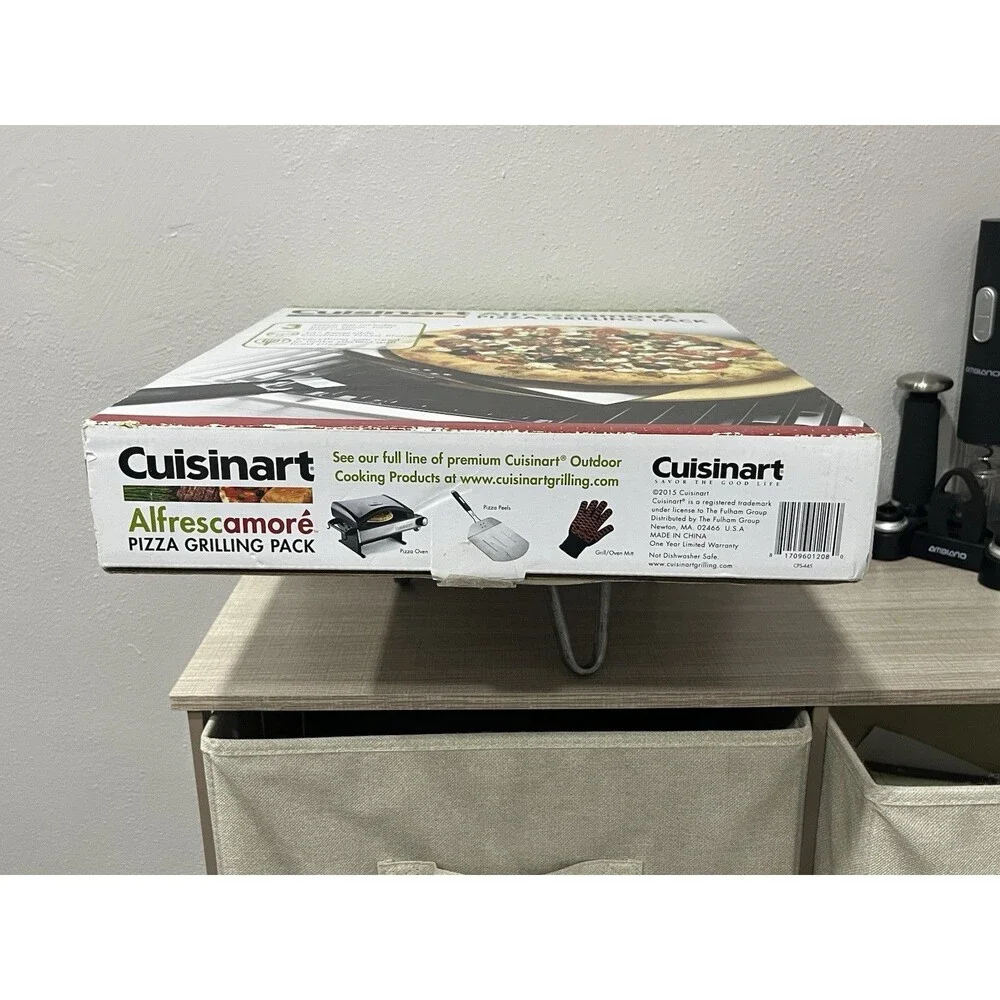 Cuisinart Alfrescamore Pizza Grilling Pack CPS-445 3 Piece Set 13